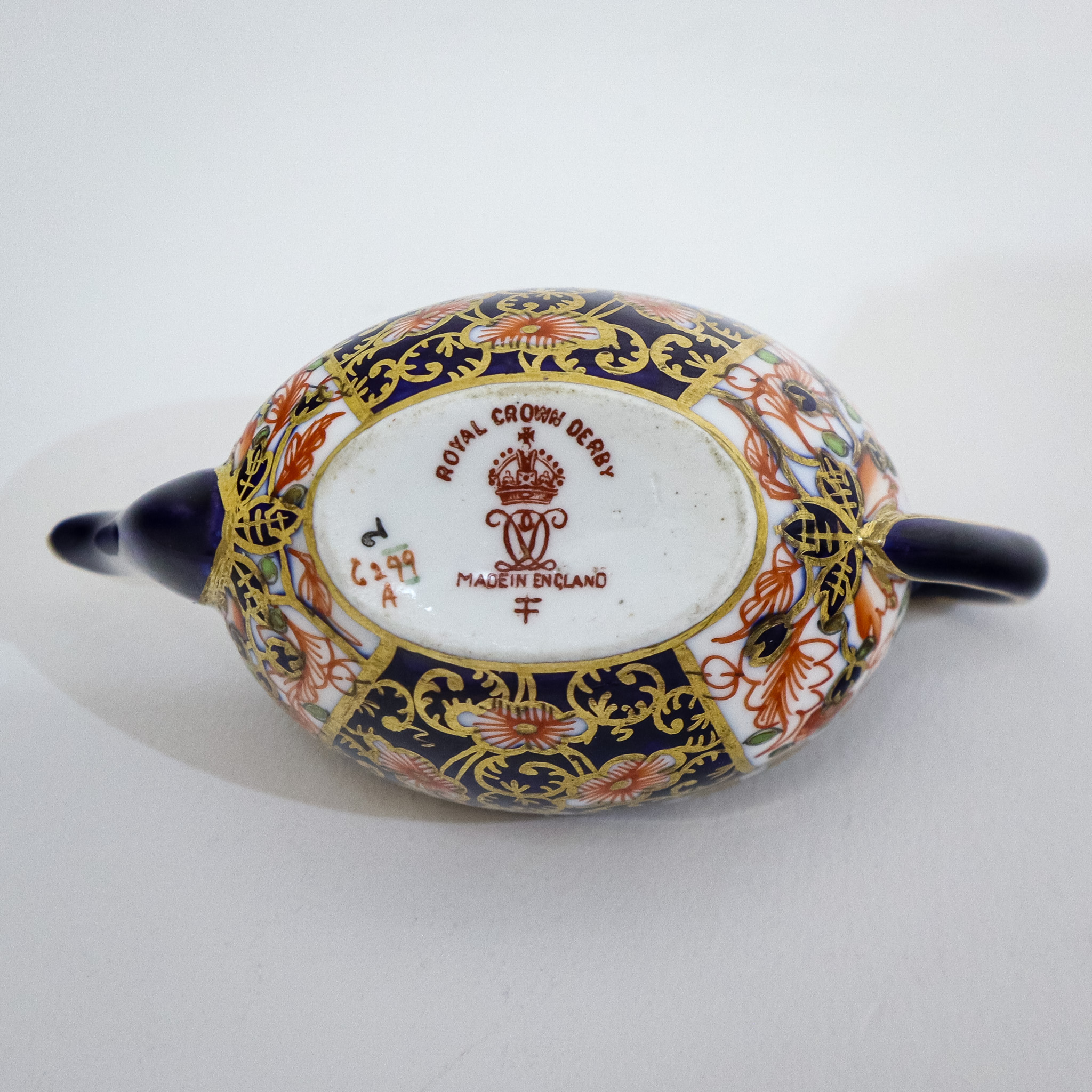 Miniature Royal Crown Derby Teapot