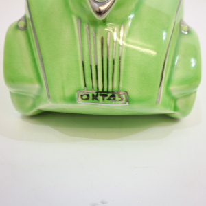 Green Sadlers Teapot
