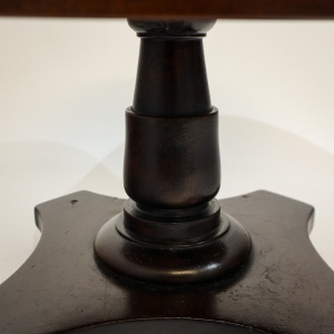 William IV Salesman’s Sample of a Mahogany Pedestal Table