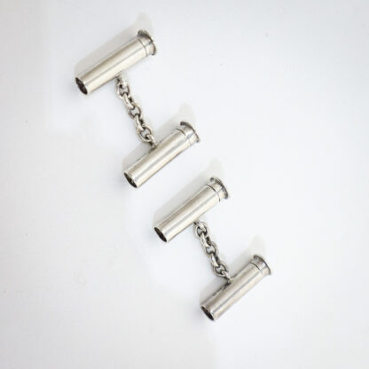 Cased Asprey Silver Cufflinks - Image 5
