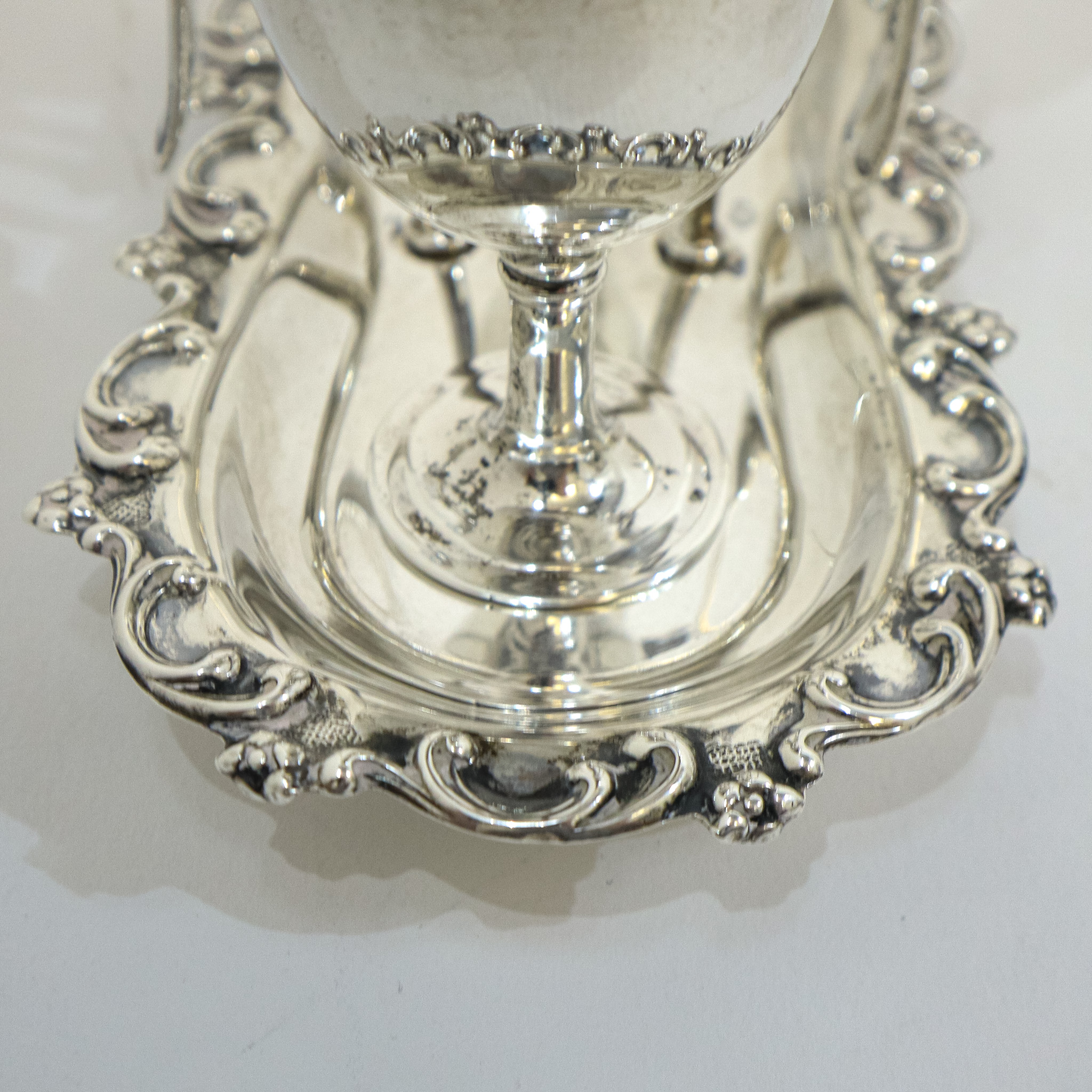 Edwardian Silver Egg Cup Set