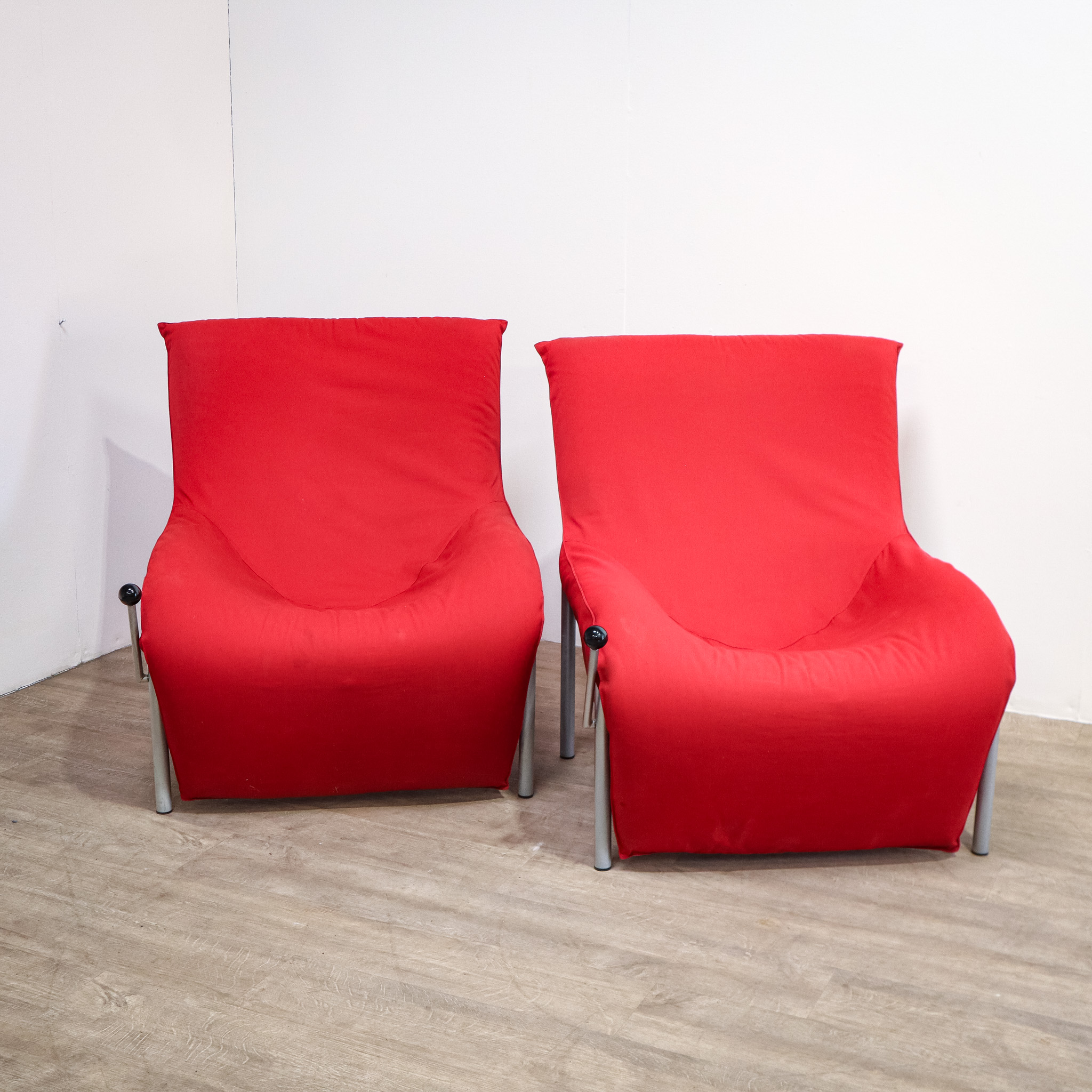 Classic Ikea Romme Reclining Chairs