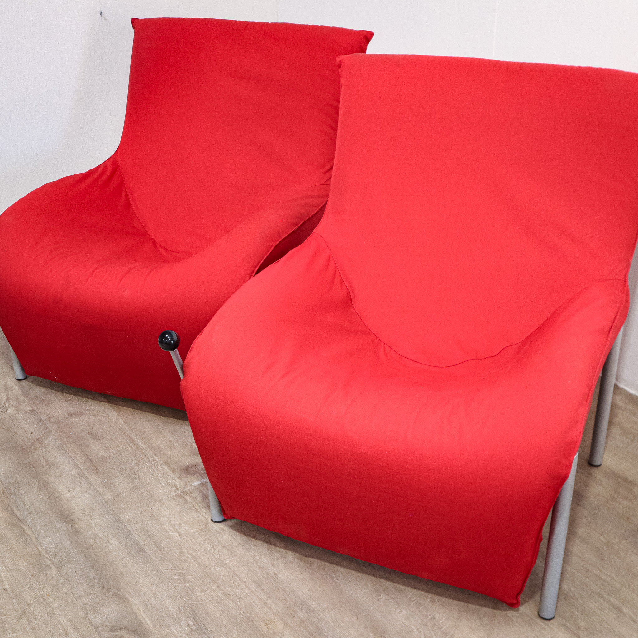 Classic Ikea Romme Reclining Chairs