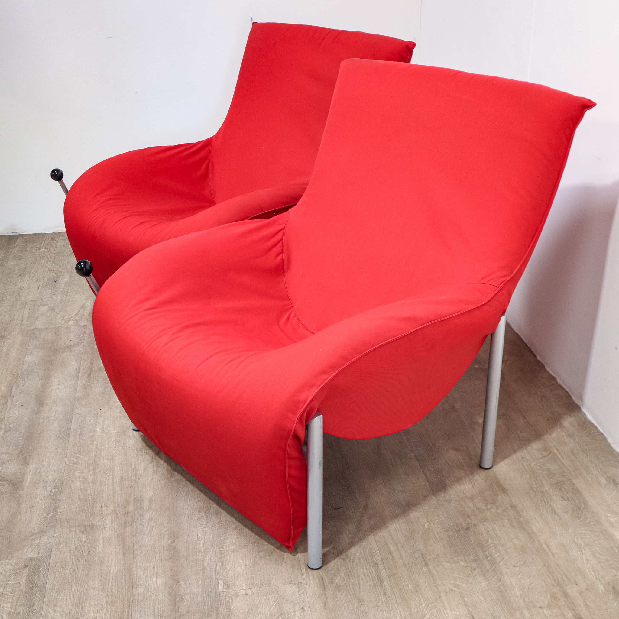 Classic Ikea Romme Reclining Chairs