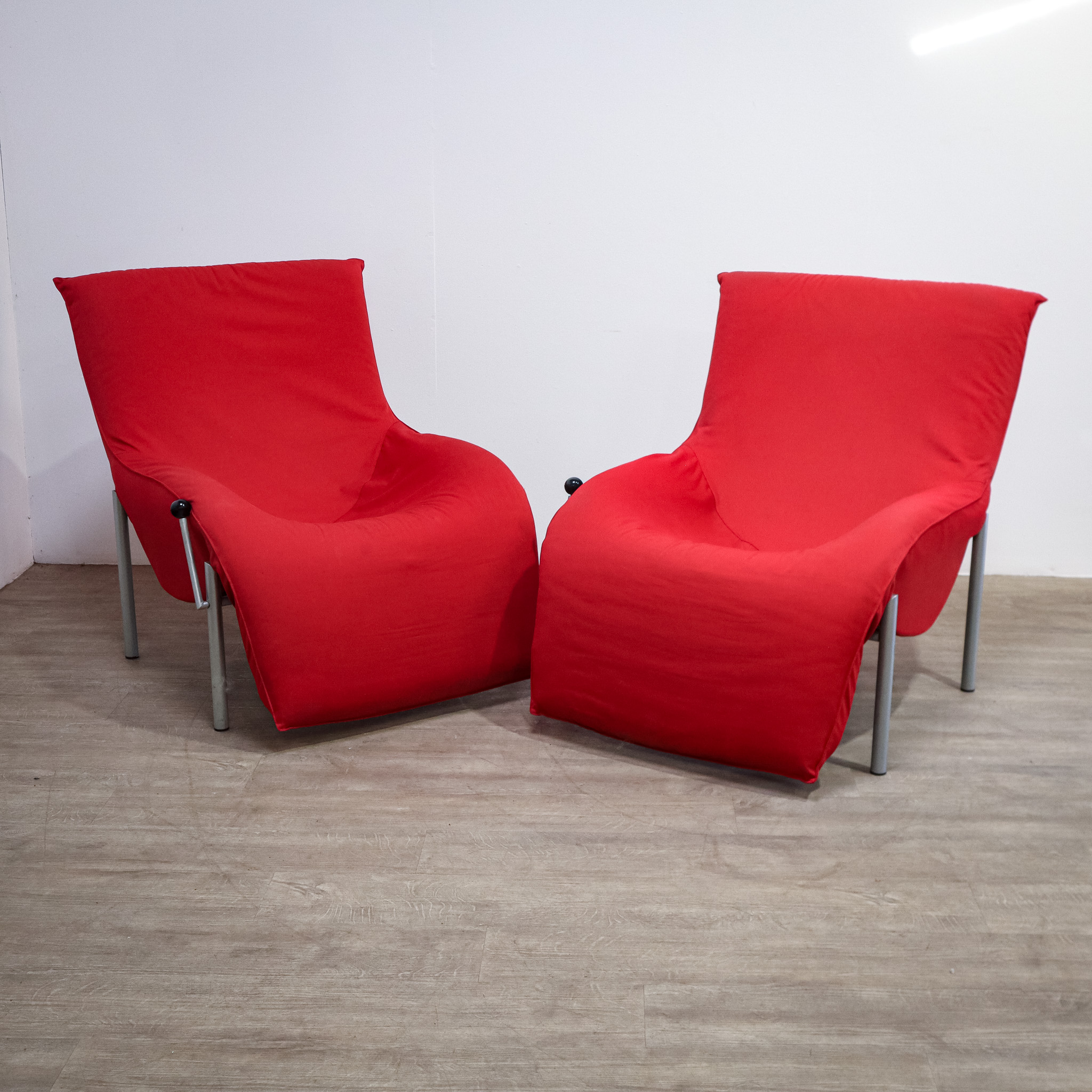 Classic Ikea Romme Reclining Chairs