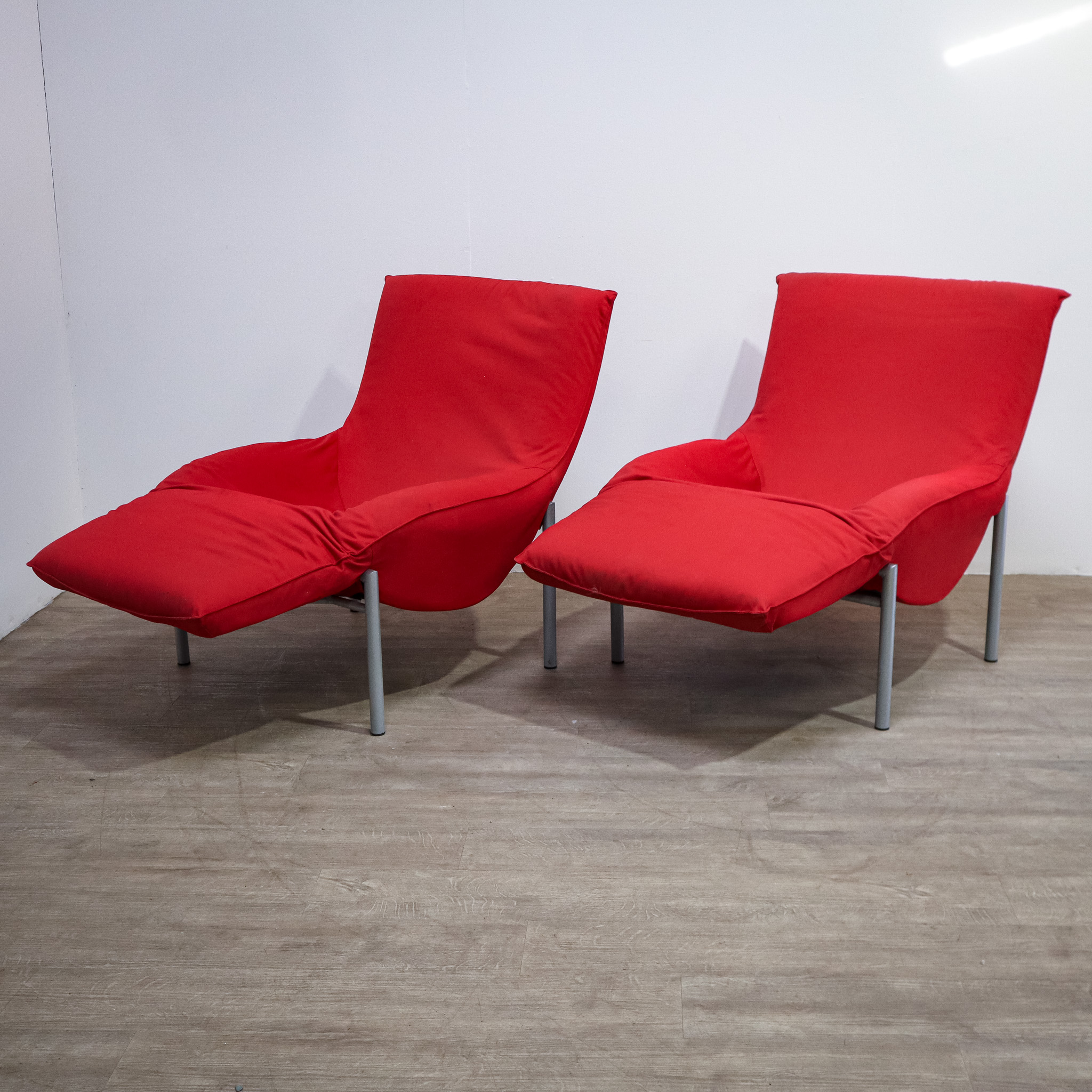 Classic Ikea Romme Reclining Chairs