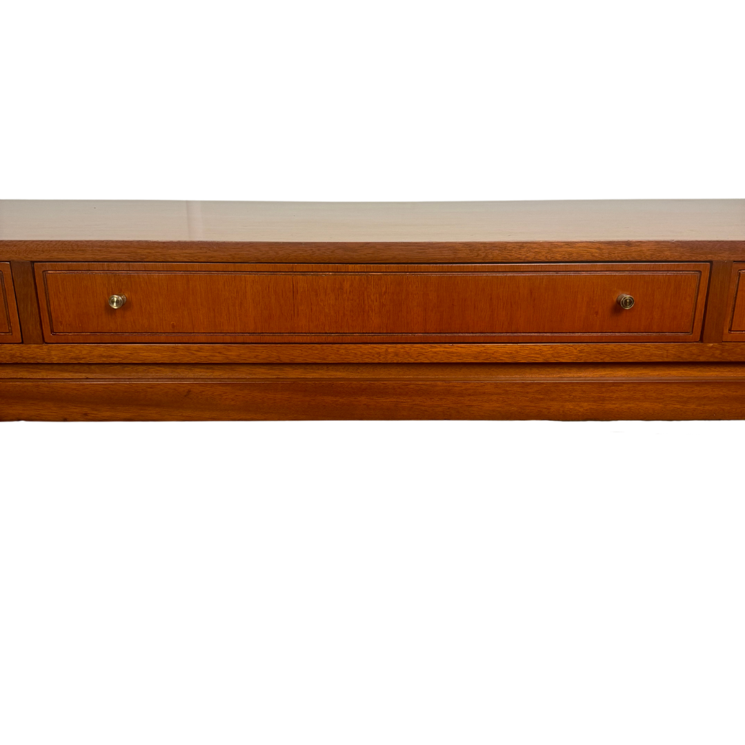 Mid Century 1960s Greaves & Thomas Low Console Coffee Table