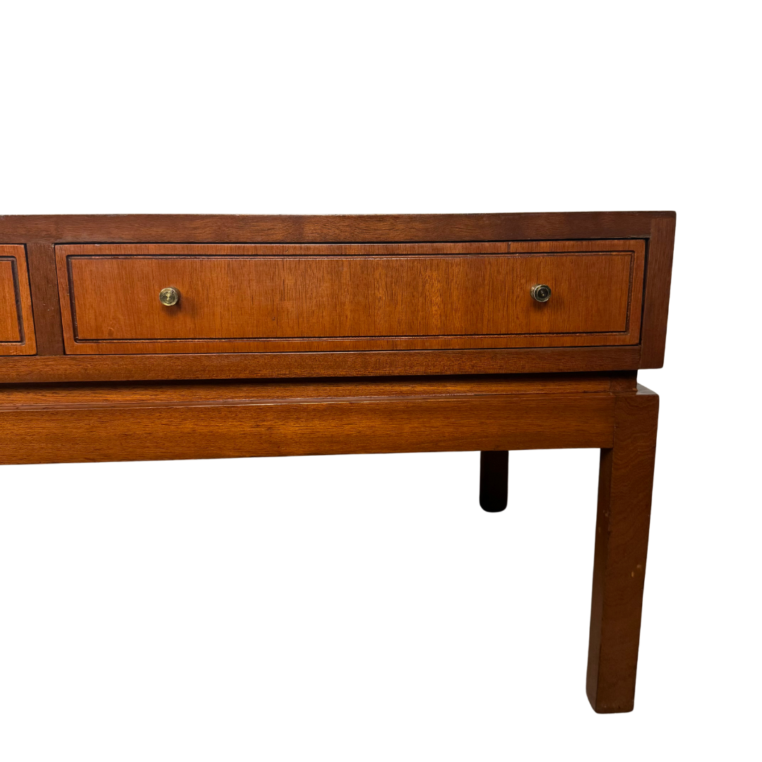 Mid Century 1960s Greaves & Thomas Low Console Coffee Table