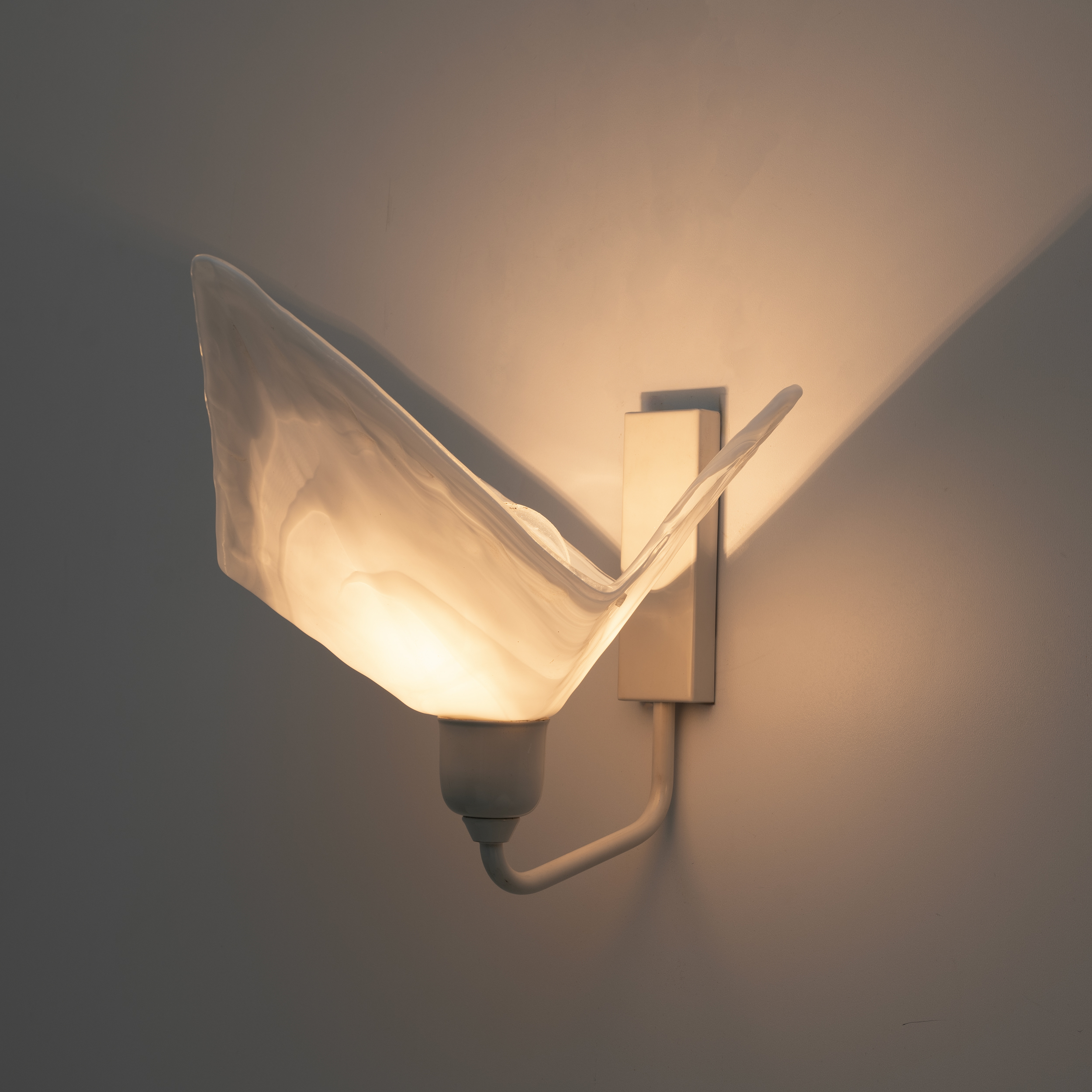Pair of Murano Glass Wall Lamps by La Murrina, 1980