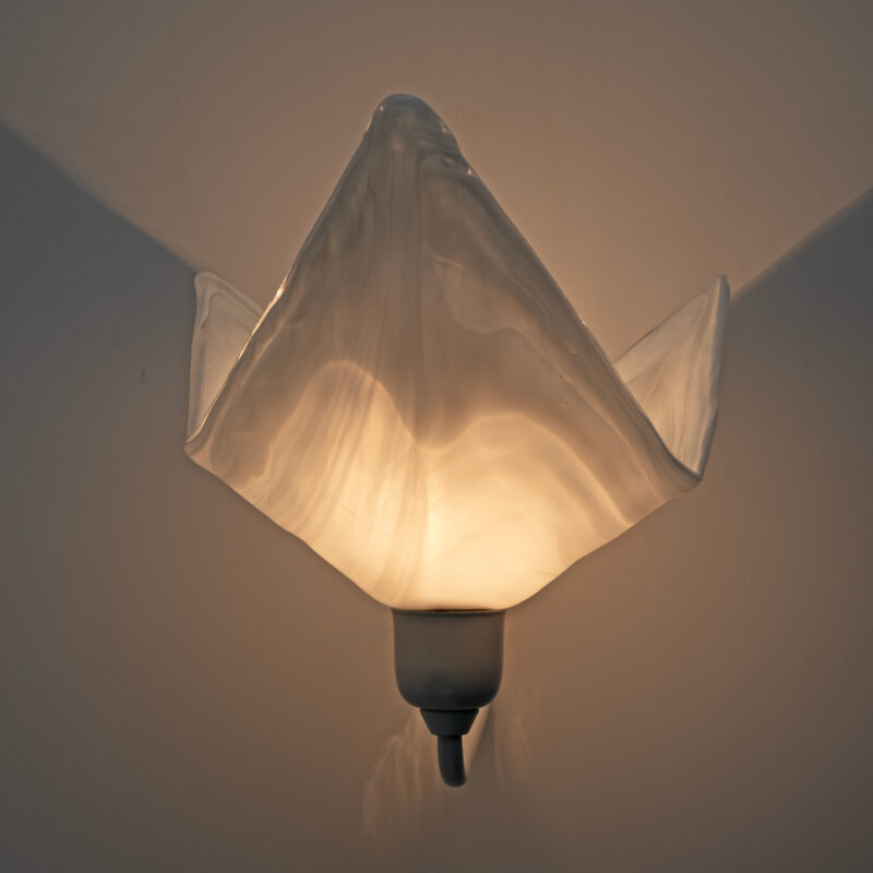 Pair of Murano Glass Wall Lamps by La Murrina, 1980