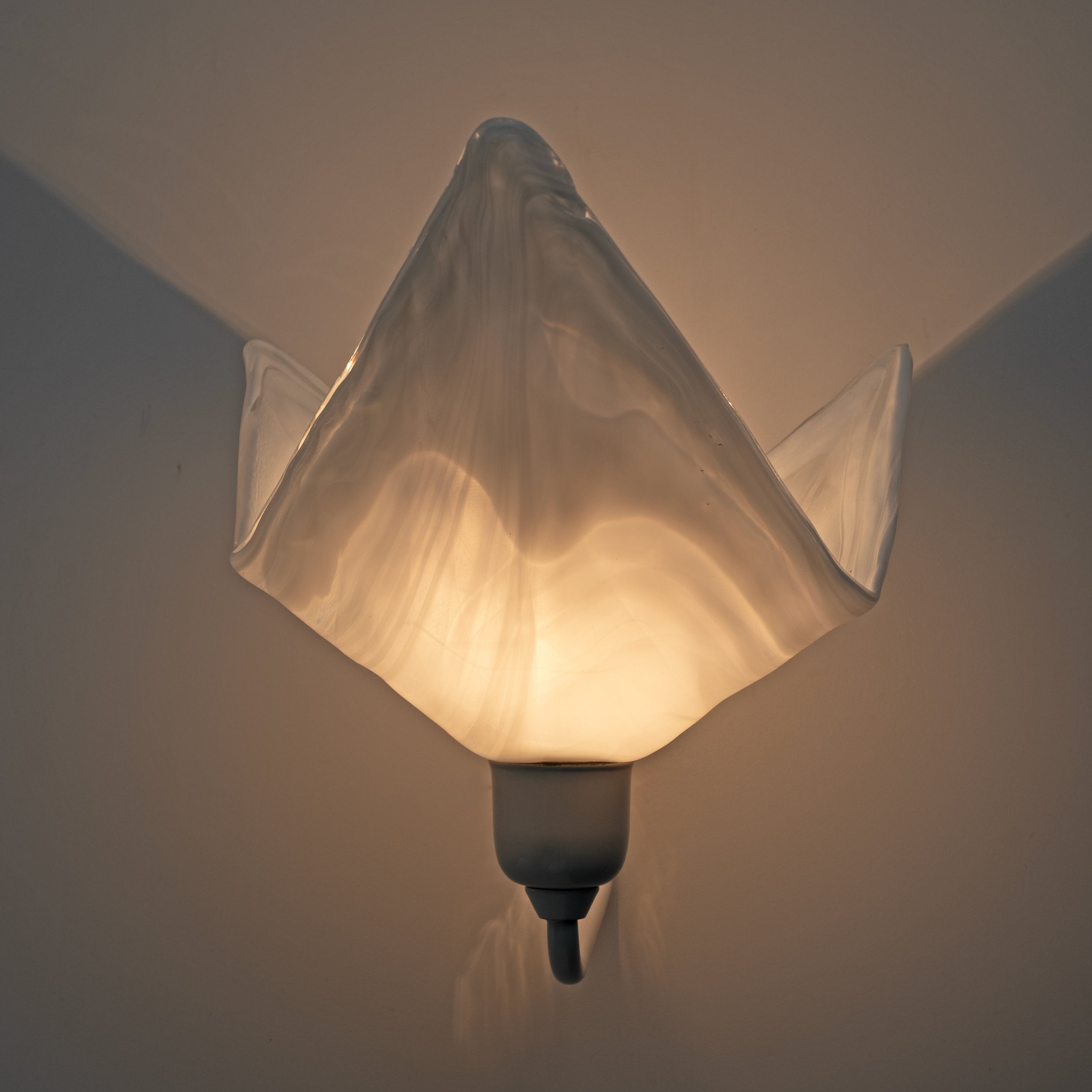 Pair of Murano Glass Wall Lamps by La Murrina, 1980