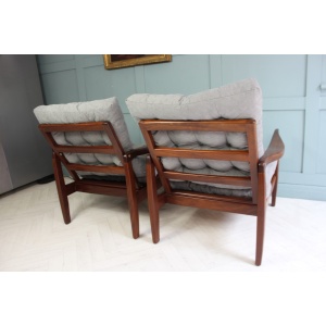 Mid-Century pair of Lounge Chairs by R W Toothill