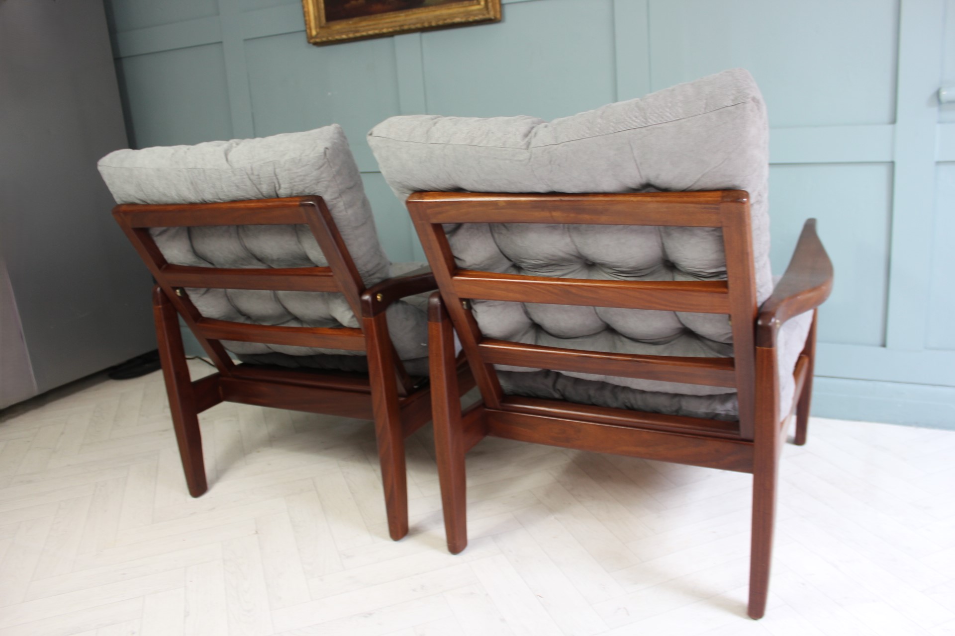 Mid-Century pair of Lounge Chairs by R W Toothill