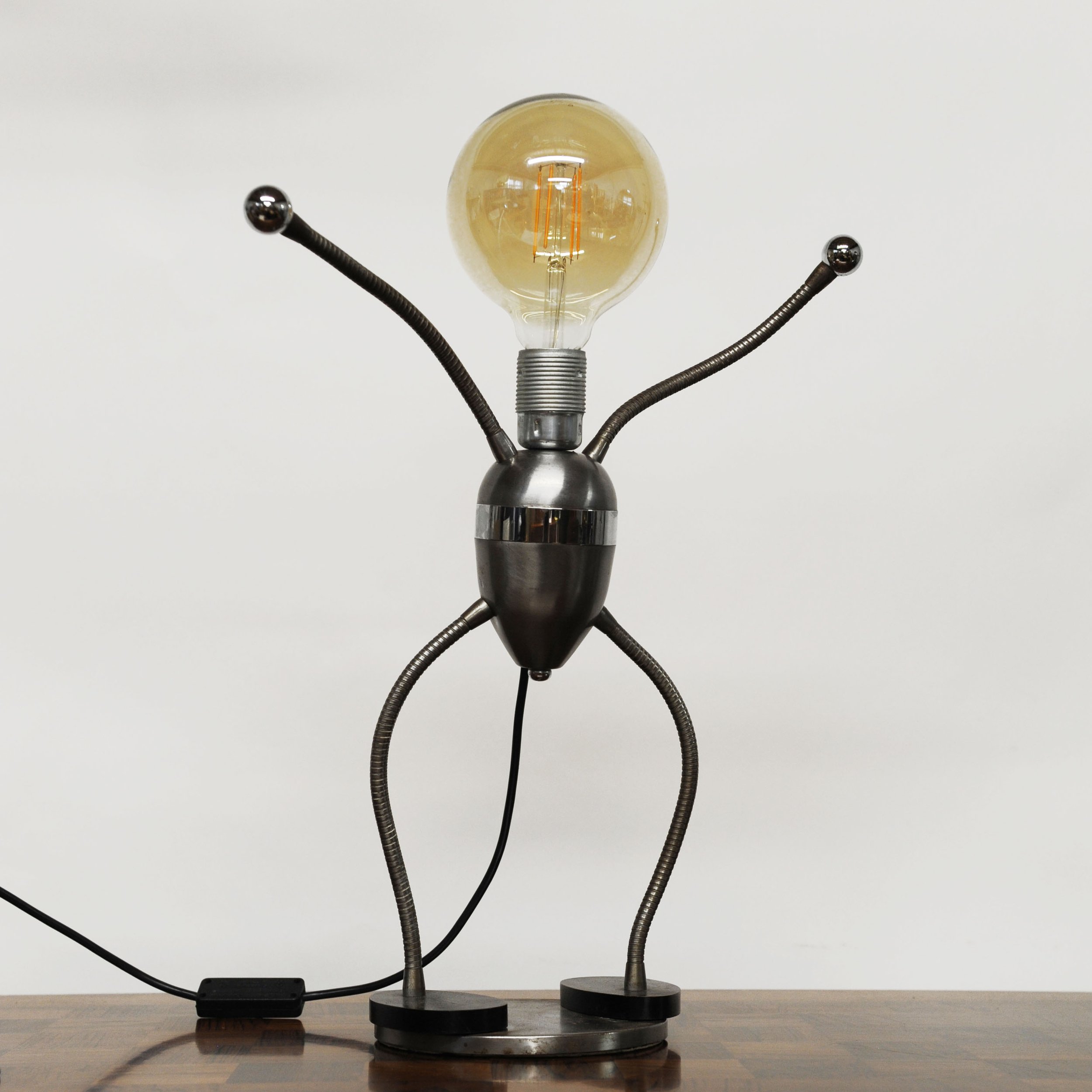 Robot Desk Lamp With Articulated Arms - 1970s
