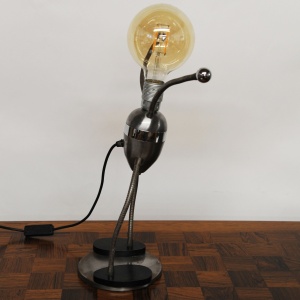 Robot Desk Lamp With Articulated Arms - 1970s