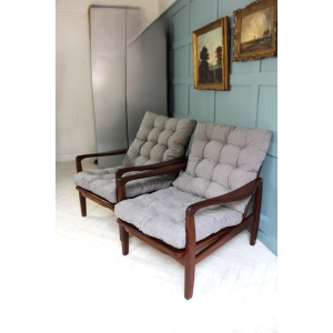 Mid-Century pair of Lounge Chairs by R W Toothill