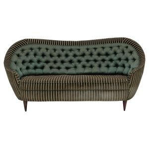 Gio Ponti Mid-century Modern Italian Sofa for Casa e Giardino, 1940s