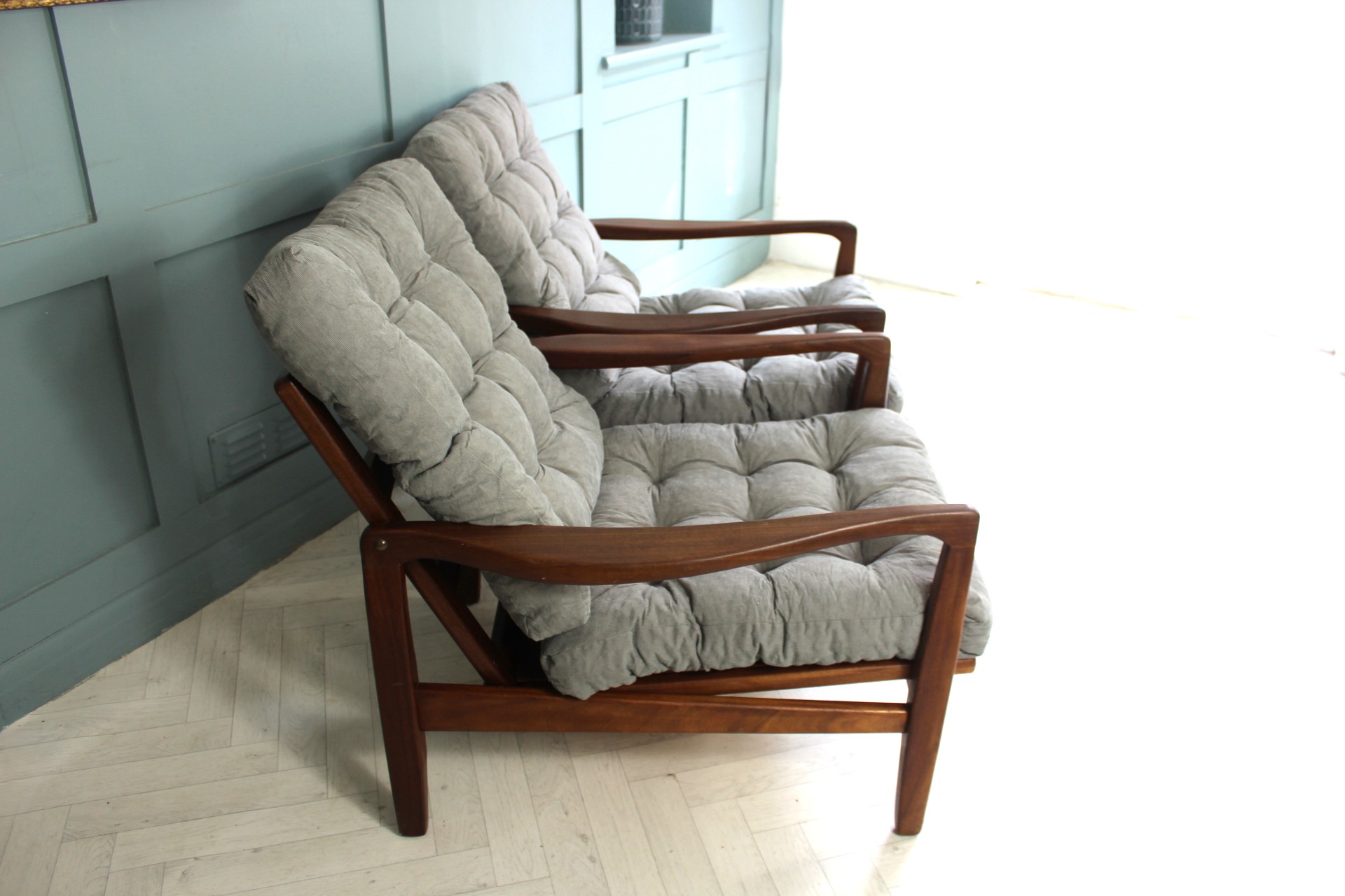 Mid-Century pair of Lounge Chairs by R W Toothill