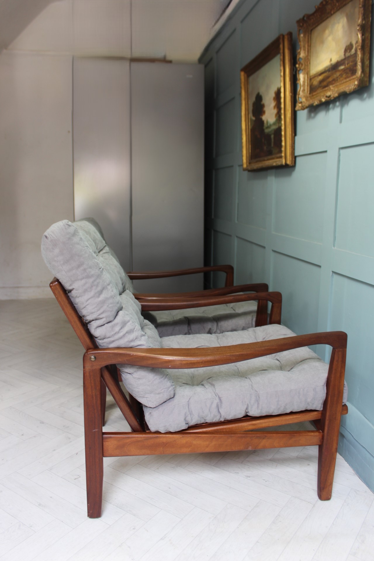 Mid-Century pair of Lounge Chairs by R W Toothill