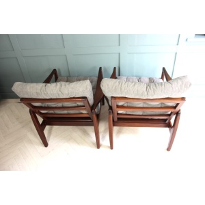 Mid-Century pair of Lounge Chairs by R W Toothill