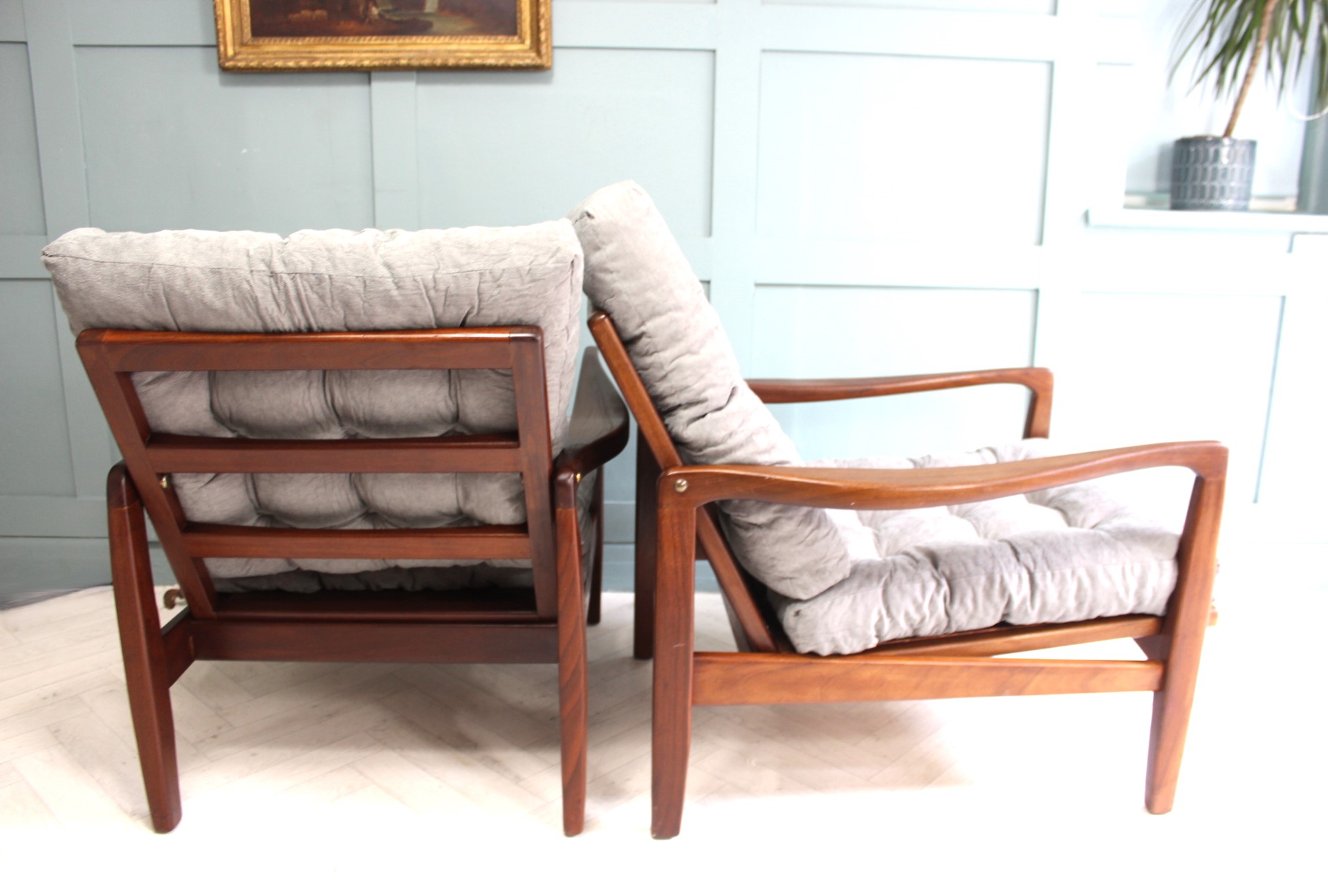Mid-Century pair of Lounge Chairs by R W Toothill