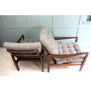 Mid-Century pair of Lounge Chairs by R W Toothill