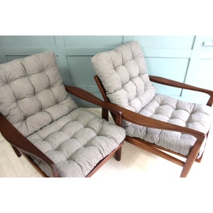 Mid-Century pair of Lounge Chairs by R W Toothill