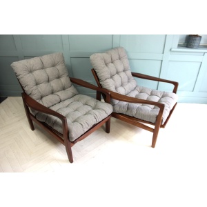 Mid-Century pair of Lounge Chairs by R W Toothill