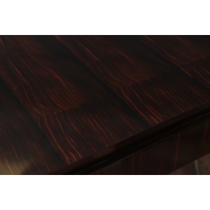 Stunning French Art Deco Macassar Ebony Dining Table