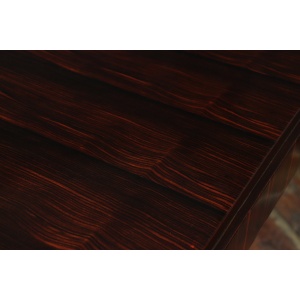 Stunning French Art Deco Macassar Ebony Dining Table
