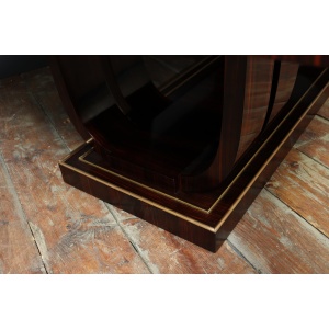 Stunning French Art Deco Macassar Ebony Dining Table