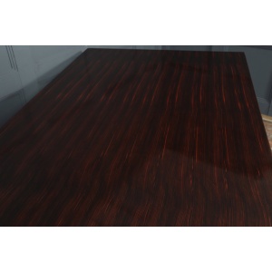 Stunning French Art Deco Macassar Ebony Dining Table