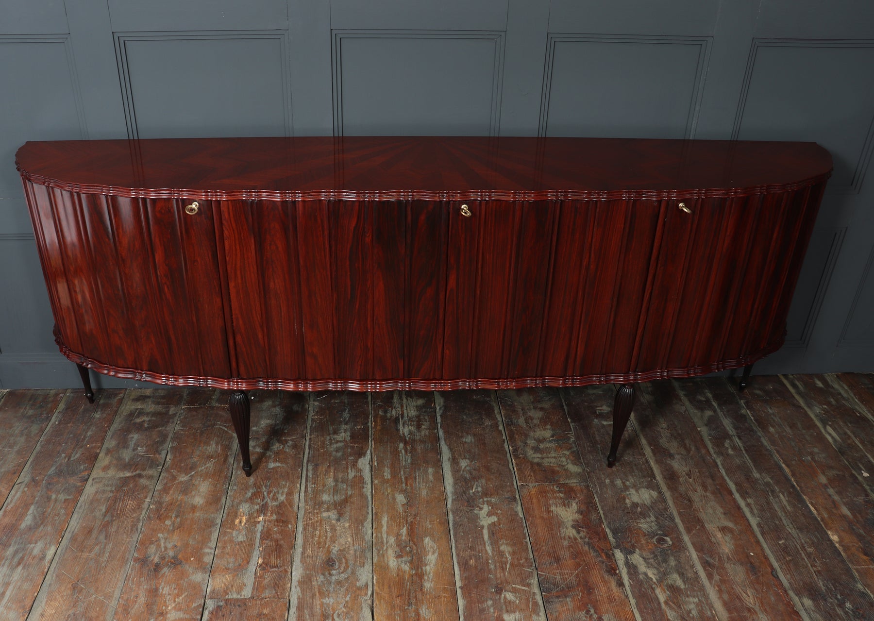 Mid Century Italian Rosewood Sideboard C1950
