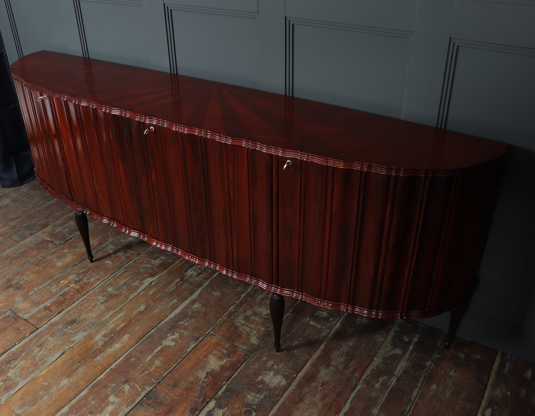 Mid Century Italian Rosewood Sideboard C1950