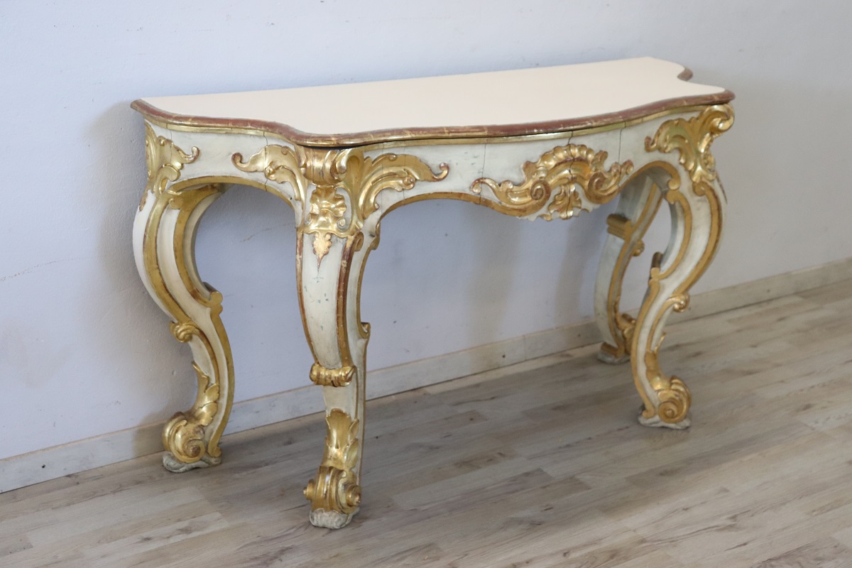 Baroque Style Console Table