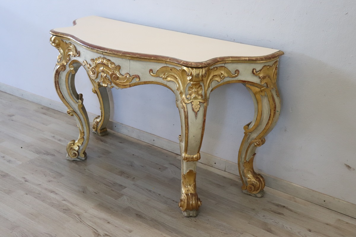 Baroque Style Console Table