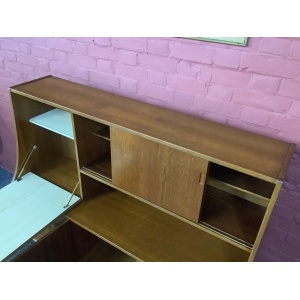 Jentique Mid Century High Sideboard In Teak