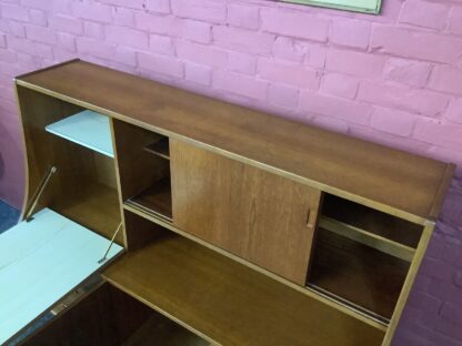 Jentique Mid Century High Sideboard In Teak - Image 13