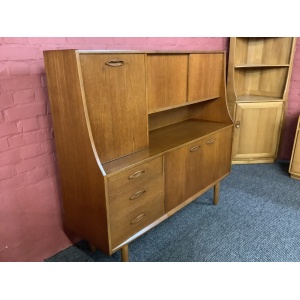 Jentique Mid Century High Sideboard In Teak
