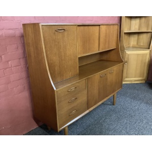 Jentique Mid Century High Sideboard In Teak