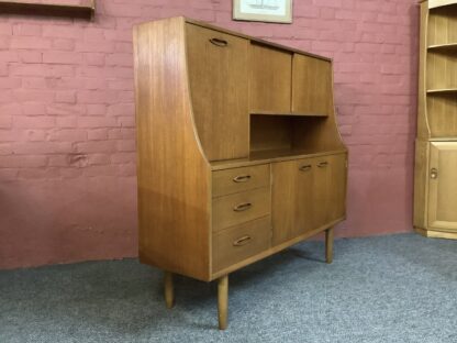Jentique Mid Century High Sideboard In Teak - Image 8