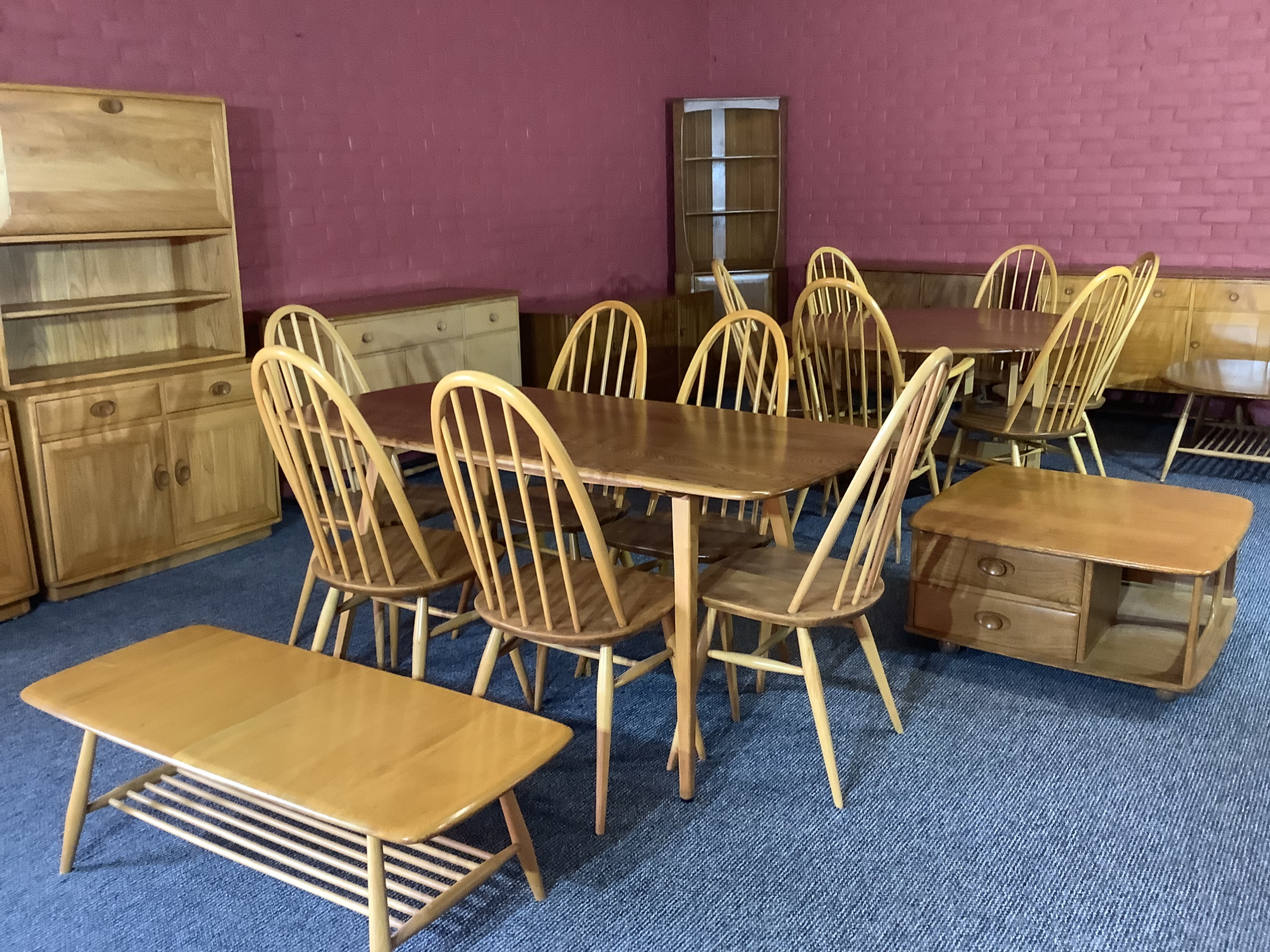 Lebus Mid Century Chest Of Six Drawers In Teak