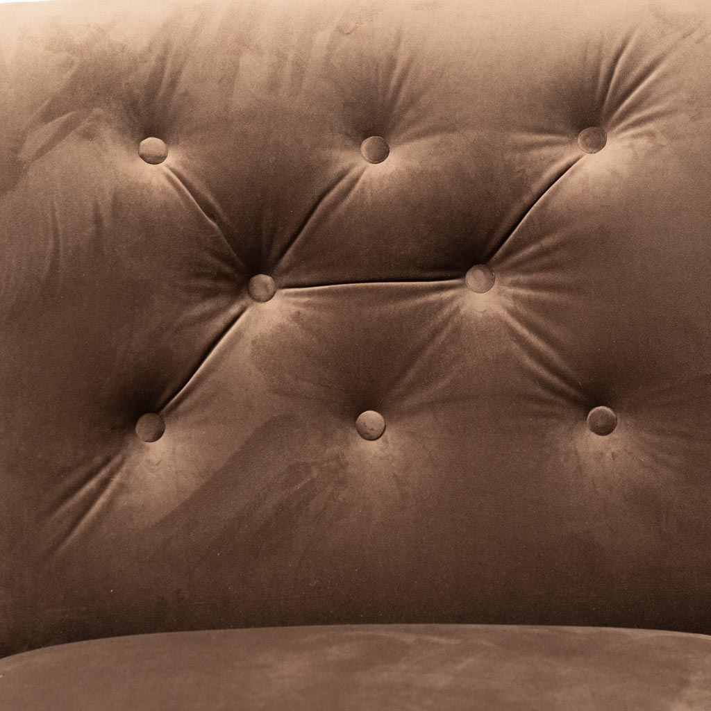 4 Seater Modular Velvet Sofa From The 70s, Modern Vintage