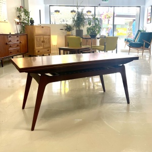 Kai Kristiansen Danish Metomorphic Table and 4 Niels Koefoed Danish Chairs