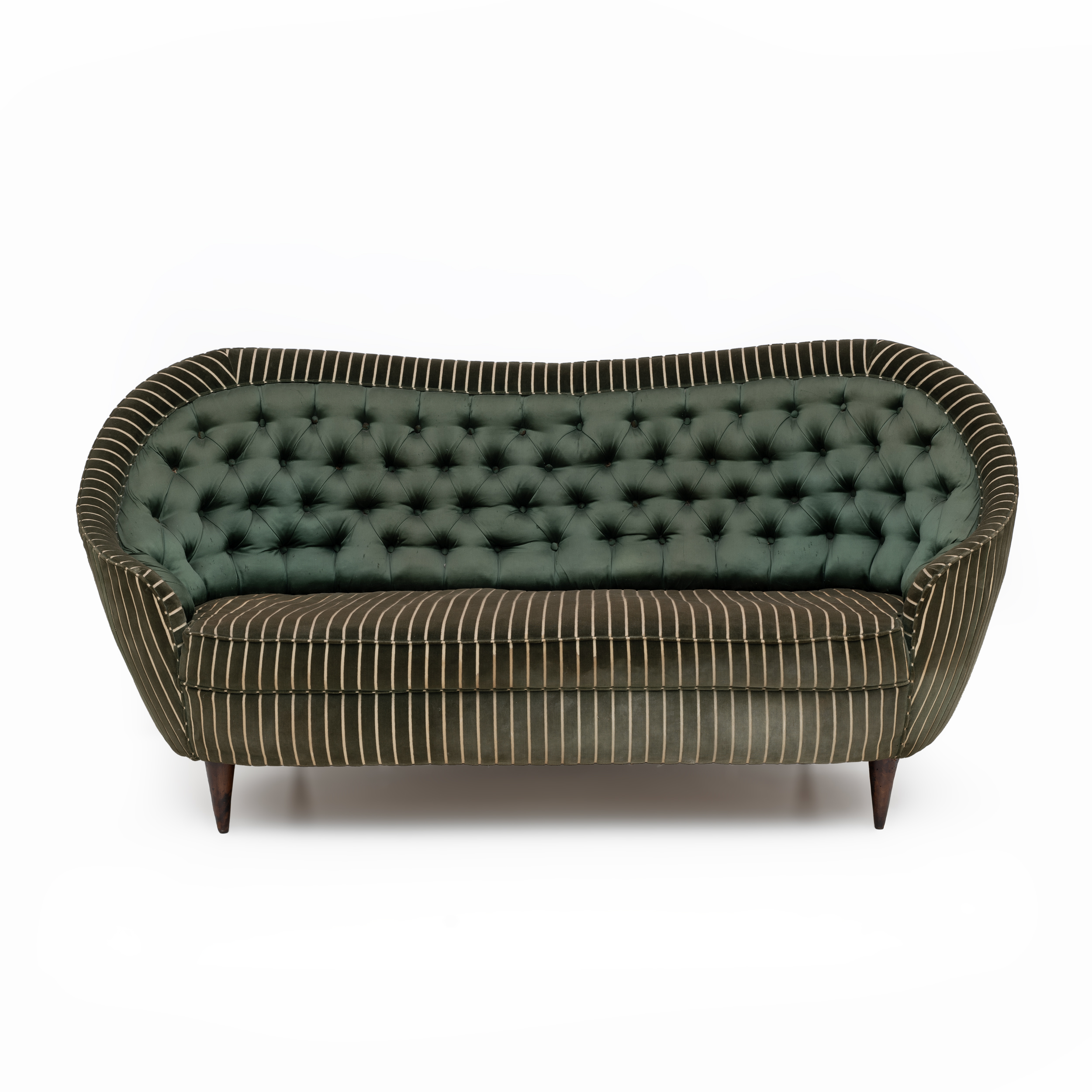 Gio Ponti Mid-century Modern Italian Sofa for Casa e Giardino, 1940s
