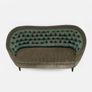 Gio Ponti Mid-century Modern Italian Sofa for Casa e Giardino, 1940s