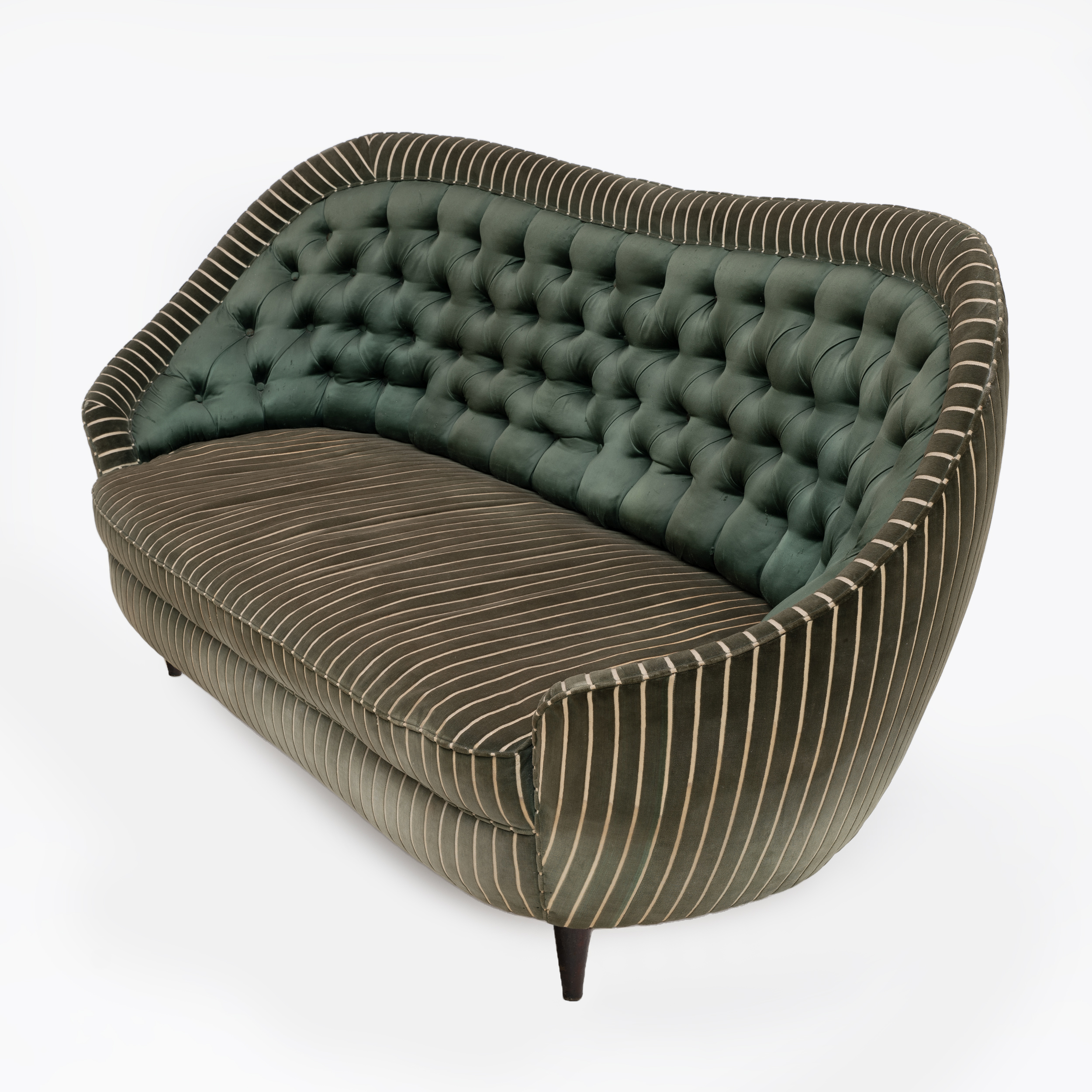 Gio Ponti Mid-century Modern Italian Sofa for Casa e Giardino, 1940s