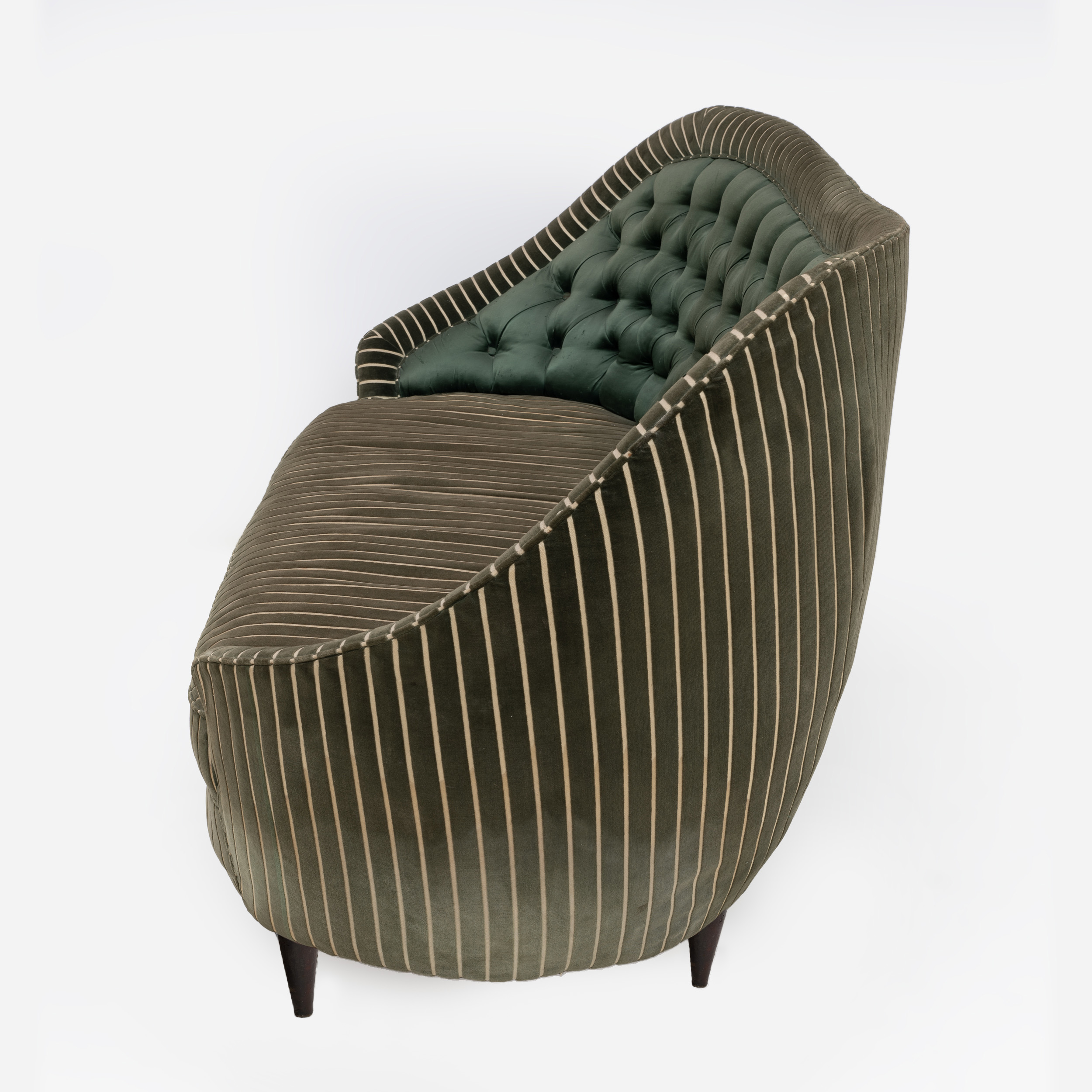 Gio Ponti Mid-century Modern Italian Sofa for Casa e Giardino, 1940s