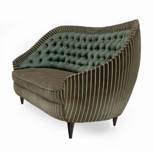 Gio Ponti Mid-century Modern Italian Sofa for Casa e Giardino, 1940s