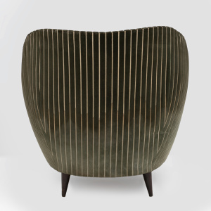 Gio Ponti Mid-century Modern Italian Armchairs for Casa e Giardino, 1940s